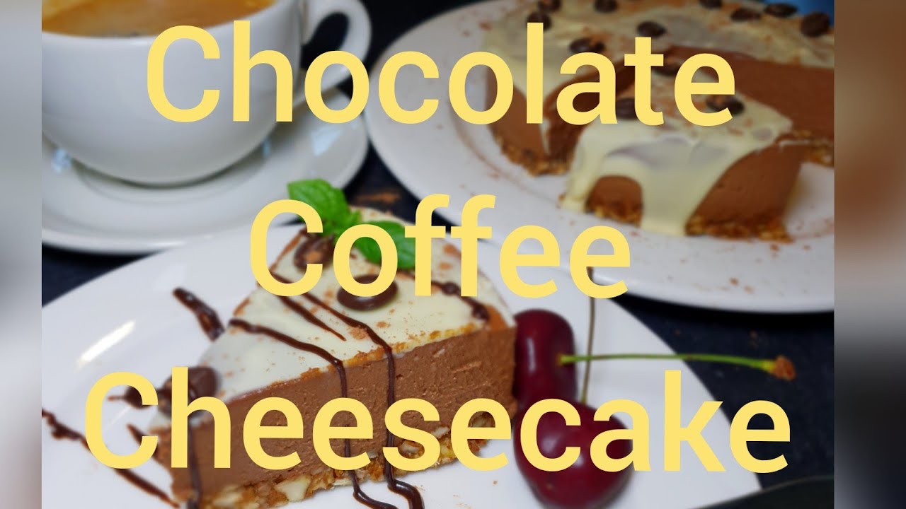 Vegan Chocolate Coffee Cheesecake MUST SEE! YouTube