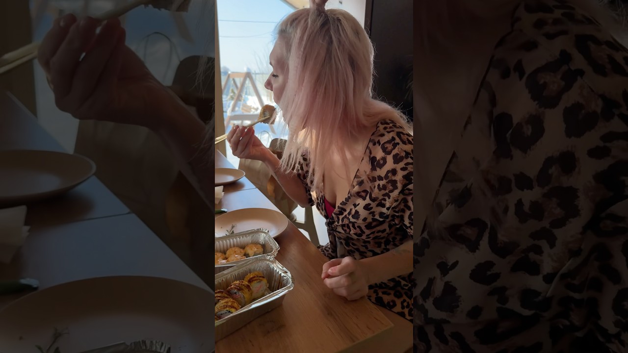 подготовила вкусный ужин