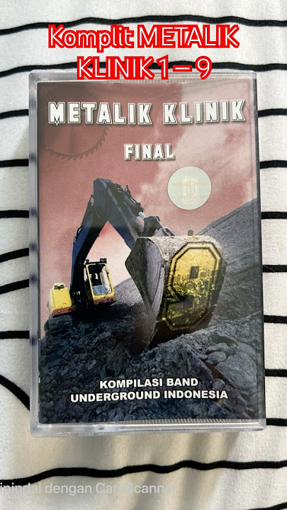 METALIK KLINIK #kaset #kasetpita #metal #musikmetal #musikindonesia #albummusik #rilisanfisik #short