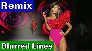 Robin Thicke - Blurred Lines (Angelo M amp Highjacks Remix) F(ASHION VIDEO) HD