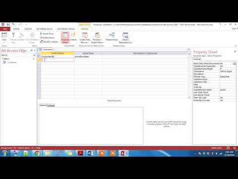 1 Create Customer Table