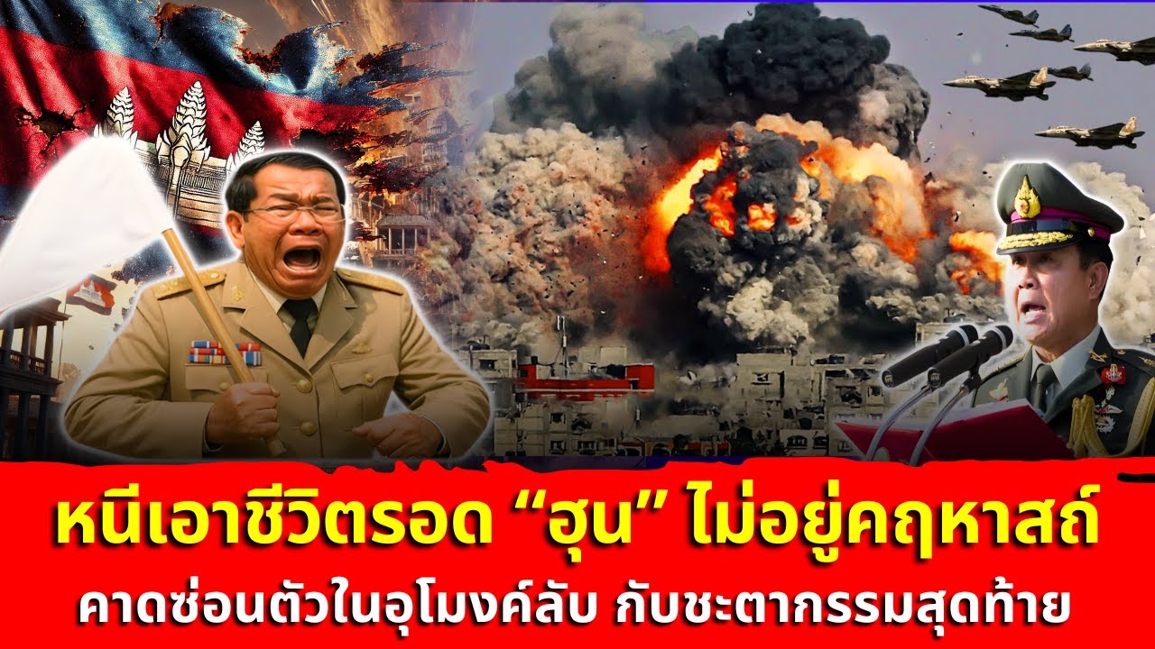 หนีเอาชีวิตรอด “ฮุน” ไม่อยู่คฤหาสถ์ คาดซ่อนตัวในอุโมงค์ลับ กับชะตากรรมสุดท้าย