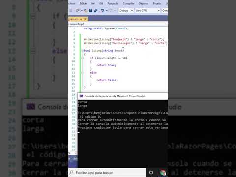 Como convertir IF a Expresión CONDICIONAL en C# con Visual Studio 2019 #TipsVisualStudio #TipsCsharp