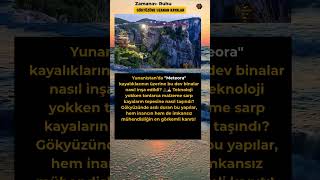 Sarp Kayaların Tepesindeki Gizemli Manastırlar!