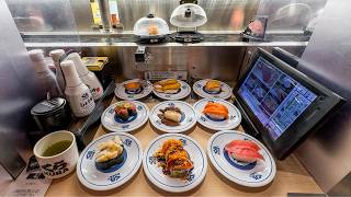 Eating at World's Largest Sushi Conveyor Belt screenshot 5