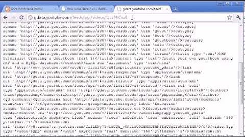 Beginner PHP Tutorial  107 - A YouTube XML Example