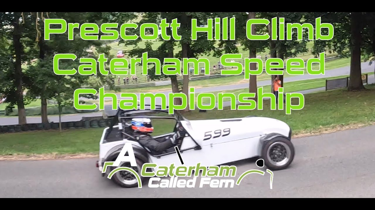 Prescott Hill Climb Caterham Speed Championship 24/7/22