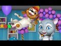 Pappus birt.ay song with pet animals  kannada rhymes for children  infobells