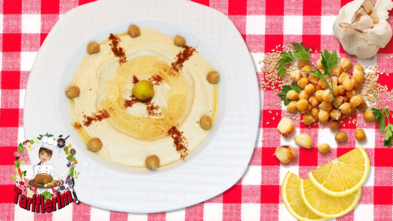 HUMUS tarifi (Nohutun En lezzetli Hali) ???? │ En kolay ve pratik yemek tarifleri ✓