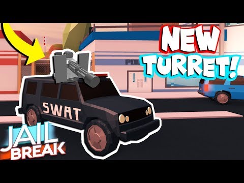 New Turrets Being Added To Swat Car Roblox Jailbreak Youtube - roblox swat car