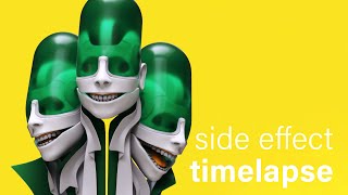 creating stunning 3D artwork in ZBrush and Cinema4D | timelapse 3D modeling with Noxx