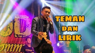 lagu Teman \u0026 Lirik (GERRY MAHESA NEW PALLAPA)