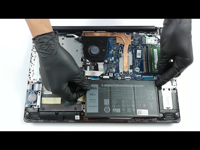 Dell Inspiron 15 3593 (Core i7-1065G7) - disassembly and upgrade options