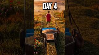 Flat Map 100 Day Survival - Day 1 Was BRUTAL #farmingsimulator25