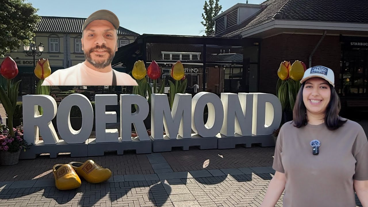 AVRUPA’NIN EN BÜYÜK OUTLET’İNDE ALIŞVERİŞ! 🛍️ | Roermond Designer Outlet Vlog