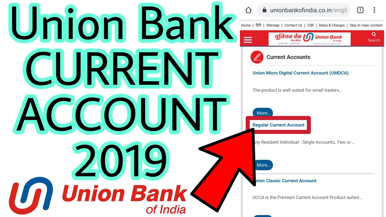 Union Bank REGULAR CURRENT ACCOUNT 2019 YouTube