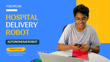 Hospital Delivery Robot || Autonomous Robot Project || #Roboprenr #robotics #summercamp  #bangalore