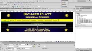 Dreamweaver - 19 - Creating the 3rd template for images, videos & pdf files