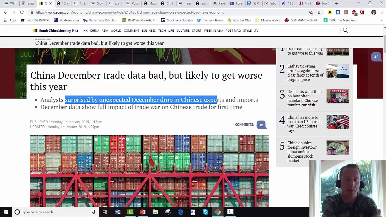 stock market game [MMO] And We're Off! With a Citi Thud, China Trade Implosion, B-2s to HI