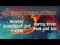 Roswell Symphony Orchestra Labor Day 2018 Roswell Symphony Orchestra Labor Day 2018