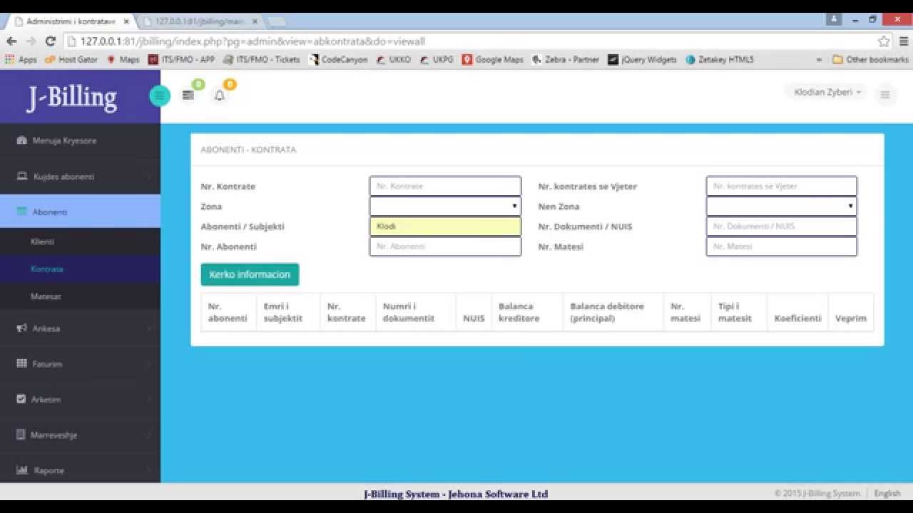 Jbilling Installation Instructions Jbilling Installation Instructions
