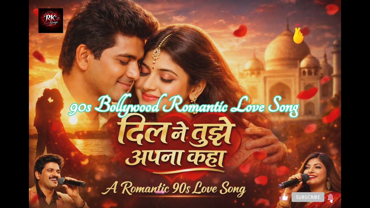💞Dil Ne Tujhe Apna Kaha Romantic ❤️soulful Music 🎵  (90s बॉलीवुड रोमांटिक मेलोडी | डुएट)💞