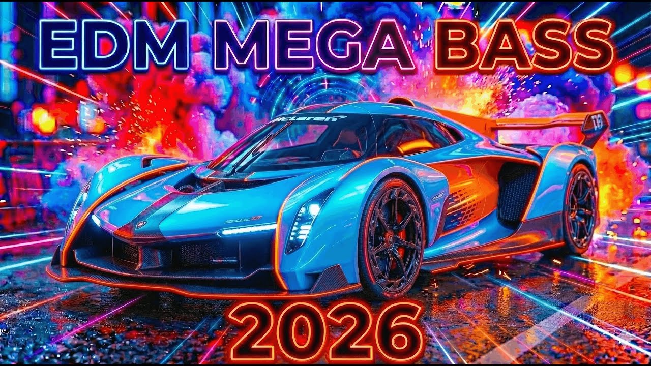 EDM MEGA BASS CAR MUSIC 🚗 | EDM REMIX • CLUB BANGER 🔥 | BASS BOOSTED 🔊💪 | NIGHT DRIVE 😎 GYM WORKOUT