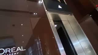 Thyssenkrupp traction elevators at the shops at Hudson Yards (Manhattan, NY)