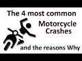 The 4 Most Common Motorcycle Crashes & The Reasons Why