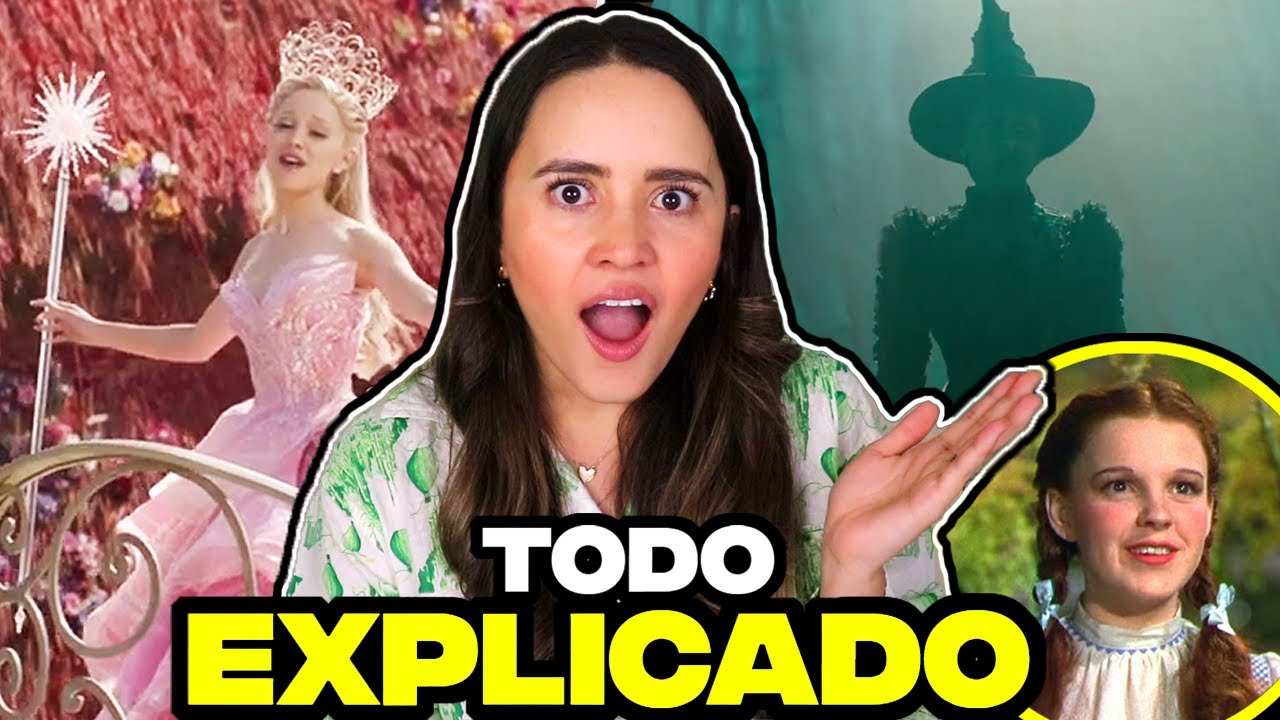WICKED parte 1 película EXPLICADA 💚🩷 Historia desde Elphaba hasta Dorothy, Cronología del Mago de Oz