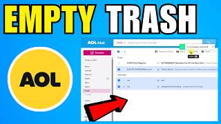 How To Empty Trash In AOL Mail (2026) (Beginners Guide) screenshot 2