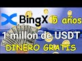 BingX✔️COMO GANAR MUCHO DINERO JUNTA MONEDAS DE ORO Y GANA.