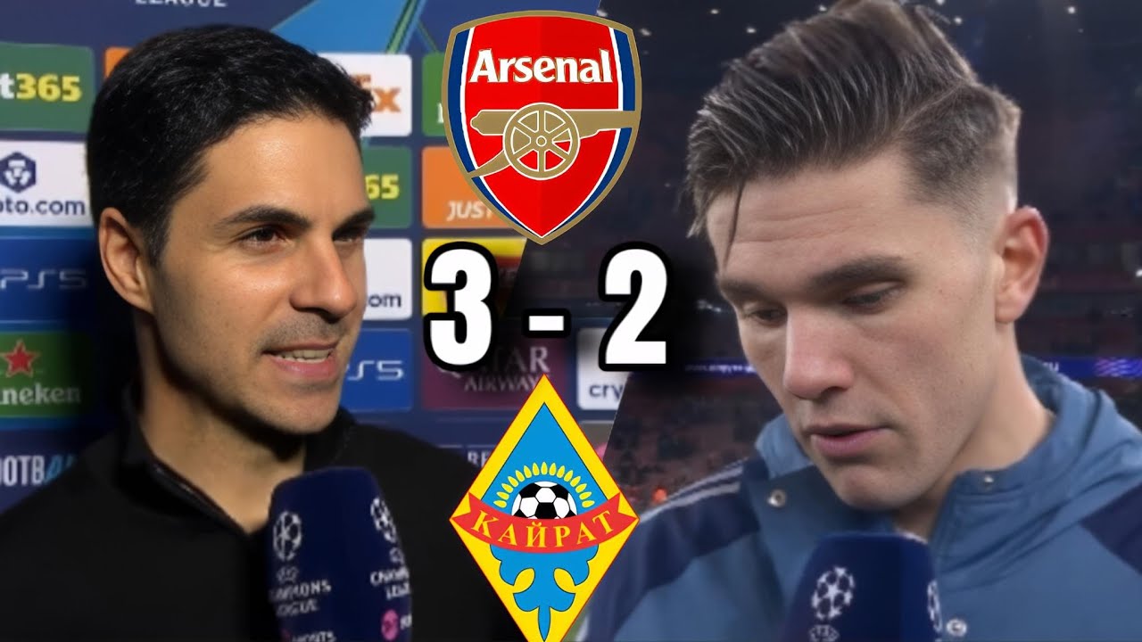 Arsenal WIN 8 OUT OF 8 in UCL!  PERFECT Run | Arsenal 3–1 Kairat 