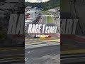 Race 1 start at Spa