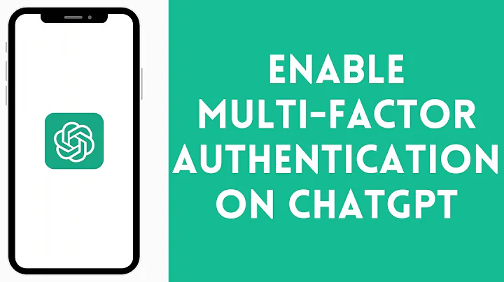 How to Enable Multi-Factor Authentication on ChatGPT 2024 | Turn On  Multi-Factor Authentication
