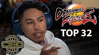 CEO 2023 DBFZ Top 32 (LegendarryPred, Lucar, Zane, Tyrant, Skeezer) Tournament Dragon Ball FighterZ