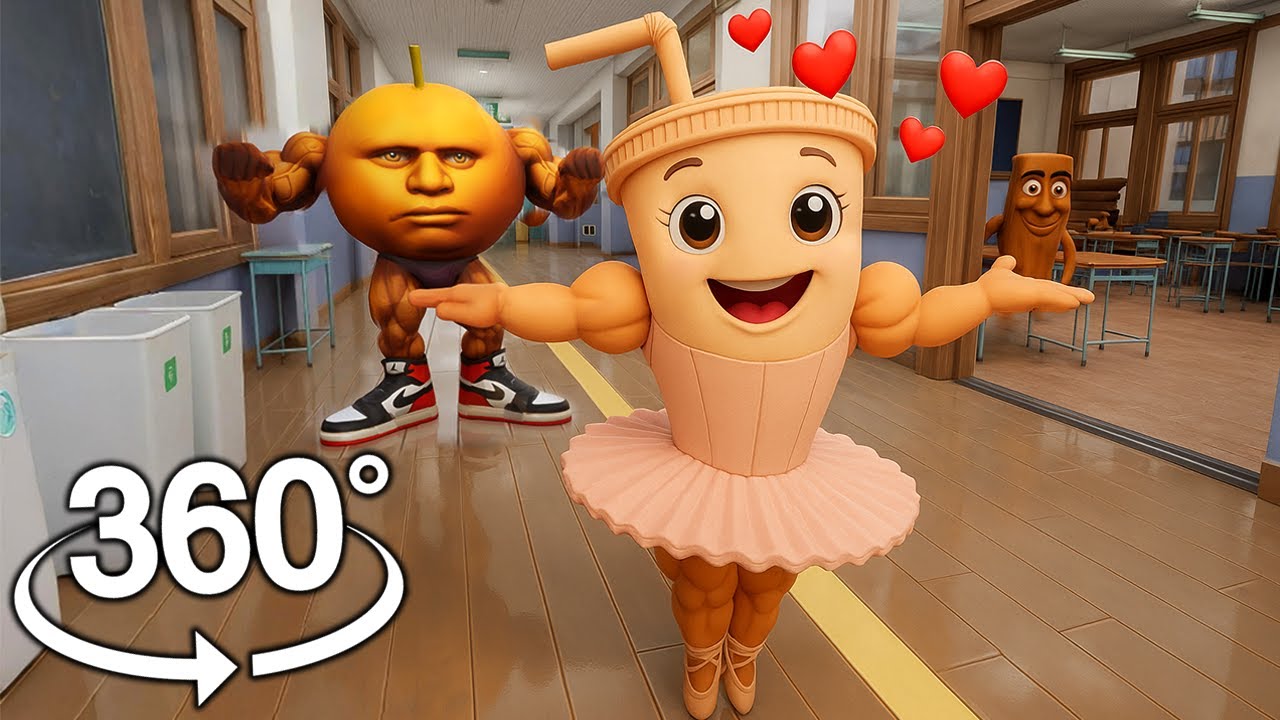 Сборник итальянских фильмов Brainrot Love Story 360° | VR 4K