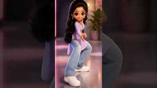 Hey Vaada Vaada Song 🔥 AI Dance Cover | 3D Chibi Girl Dance