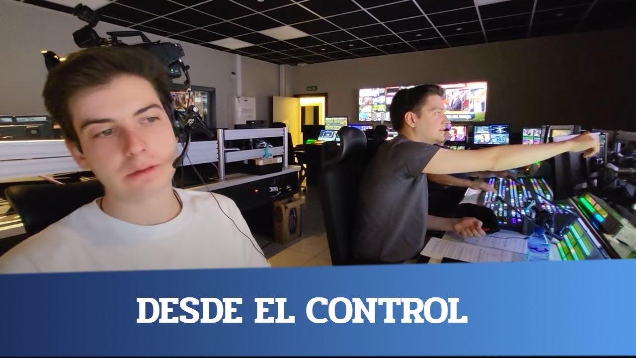 😱🤯 ¡VIVE EL CHIRINGUITO desde el CONTROL de REALIZACIÓN!