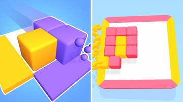 Square Sort 🟥🟧🟨 Gameplay Android, iOS - Puzzle