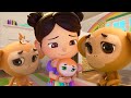 5 Little Monkeys - Learn to count! 🐵 | Nursery Rhymes & Kids Songs | Lellobee City Farm
