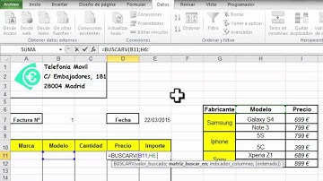 Videotutorial Validación de datos FACTURA Excel