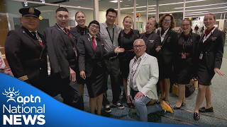 All Indigenous flight crew takes to the skies | APTN News