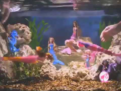 Barbie In A Mermaid Tale Swim N' Dance Mermaid Dolls Commercial (2010)