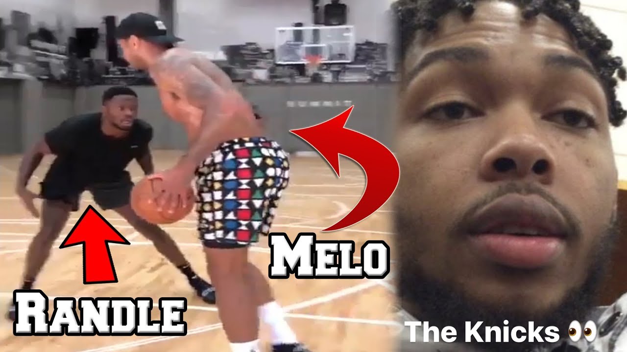 LEAKED FOOTAGE OF Carmelo Anthony's Scrimmage with the New York Knicks! Brandon Ingram to be
