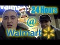 24 HOUR CHALLENGE IN WALMART | THE ULTIMATE OVERNIGHT CHALLENGE AT WALMART | W/ SCRUBZAH