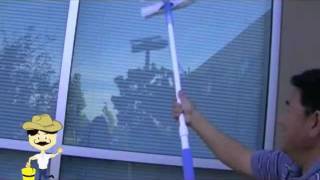 Clean Windows FAST With Squeeee & Washer Combo Tools by Ettore