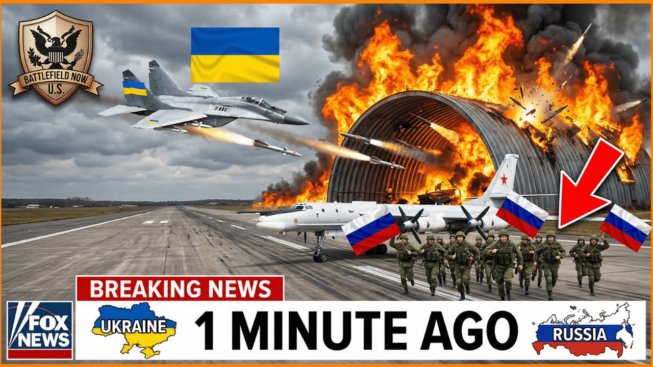 Ukrainian Jets Strike Russian Tu-95 Bombers — Then THIS Happened…!