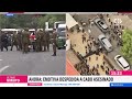 CON HONORES: Así fue la emotiva despedida del cabo Cristopher Aguilera en el cementerio  - CHV