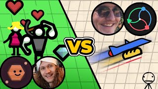Best unity game wins 1000$ - PolyMars & Tantan
PolyMars & Tantan goes up against Barji & Randy to make the best game in 12 hours using Unity. The best game wins 1000 dollars, voted by the community.
YOU CAN PLAY OUR GAMES HERE:
https://barji.itch.io/game-pack-2
BARJIS VIDEO:
https://youtu.be/_76m3zjQMQs
COOL PEOPLE IN THIS VIDEO:
@barj @PolyMars @randyprime
Barji: https://www.youtube.com/c/BarjiGames
PolyMars: https://www.youtube.com/c/PolyMars
Randy: https://www.youtube.com/c/RandallThomas
Want to support me?
Patreon: https://patreon.com/Tantandev
Monero: 43Ktj1Bd4Nkaj4fdx6nPvBZkJewcPjxPB9nafnepM7SdGtcU6rhpxyLiV9w3k92rE1UqHTr4BNqe2ScsK1eEENvZDC3W1ur
Thanks for 10000 subscribers!
I also want to welcome everyone who found me through Dani!
(Dani gave me a shout-out in his latest crab game video)
Music:
Punch Deck - Brazilian Street Fight
Punch Deck - Conflicting Ideas
Punch Deck - NonEuclidian Geometry
Punch Deck - See The Light
thanks @PunchDeck: https://www.youtube.com/c/PunchDeck
paragraph
Me, Barji, Randy and PolyMars made a game with the unity game engine and C# programming language. The winner of the game jam wins 1000$ dollars!
We had 12 hours to make the game over one day aka 24 hours.
This gamejam challange was super awesome to have been a part of.
I normally use the Rust programming language to make games, but Unity is also in my toolbox
#Gamedev #Tantan #Unity Best unity game wins 1000$ - PolyMars & Tantan